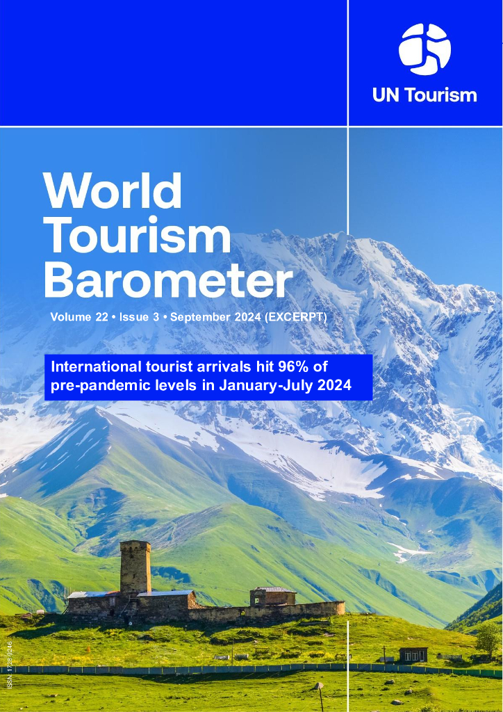 UN Tourism联合国旅游组织：2024年9月世界旅游晴雨表（英文版）