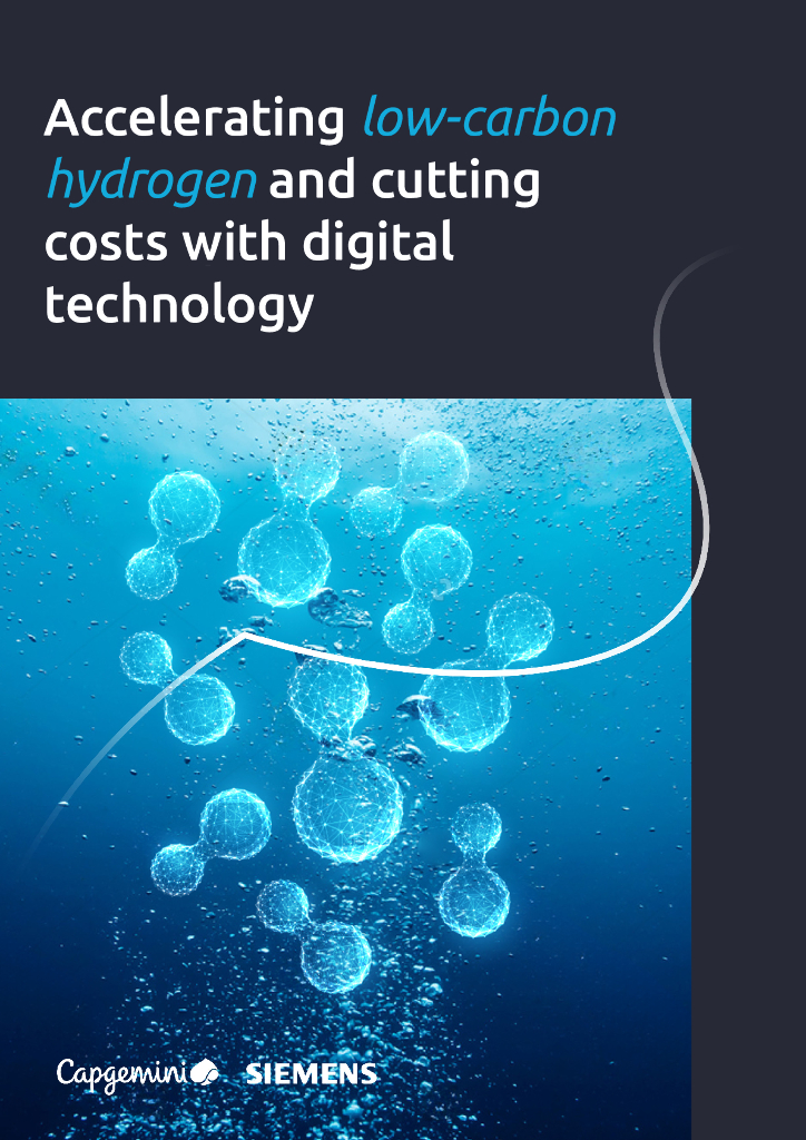 凯捷Capgemini：2024年利用数字化技术加速低碳氢和削减成本报告（英文版）