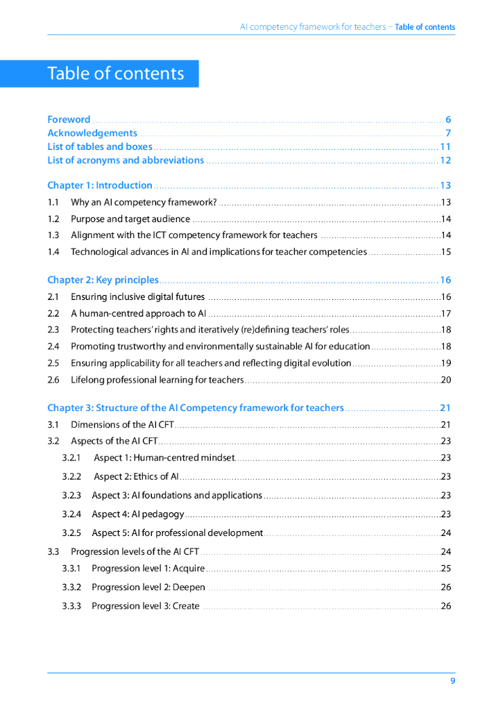 联合国科教文组织：2024面向教师的人工智能能力框架报告（英文版）_第8页