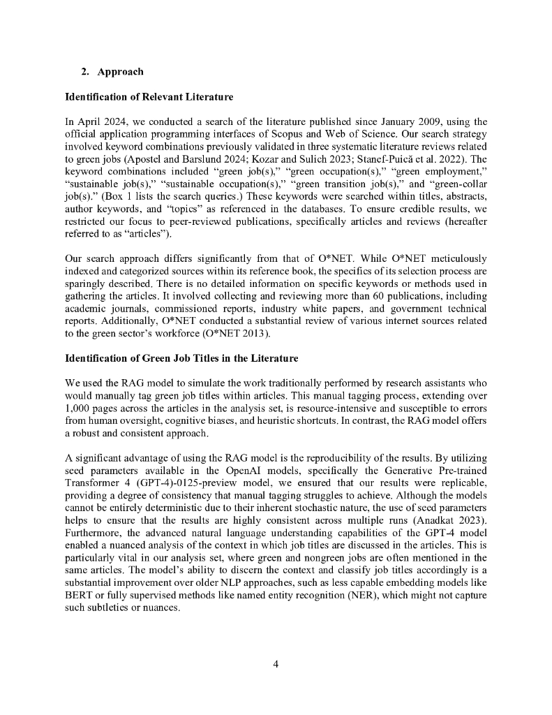 世界银行：通过人工智能驱动的文本挖掘识别扩展的绿色职位清单（英文版）_第6页