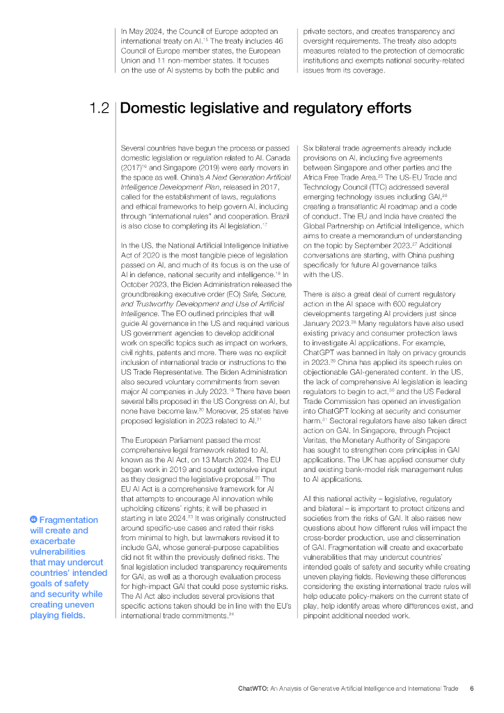 世界经济论坛：2024年ChatWTO-生成式人工智能与国际贸易分析报告（英文版）_第6页