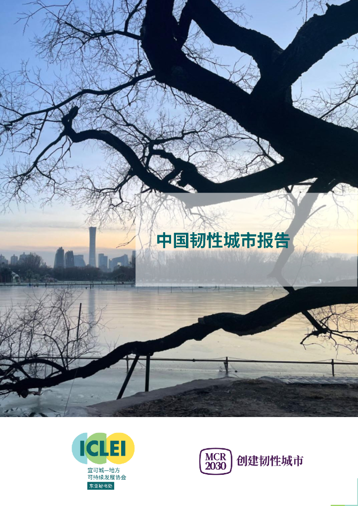ICLEI：2024年中国韧性城市报告