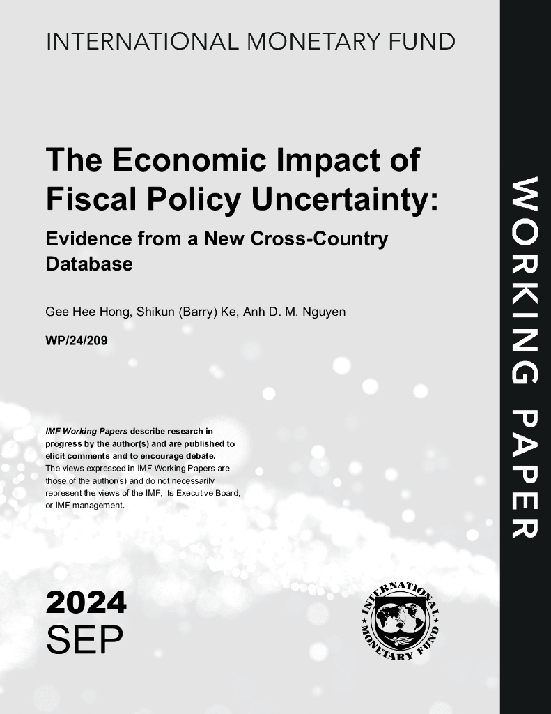 国际货币基金组织：2024年财政政策不确定性的经济影响：来自新跨国数据库的证据报告（英文版）