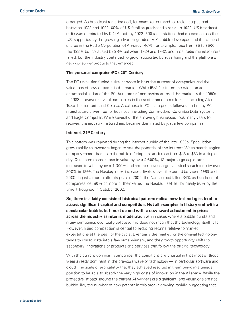 高盛：2024年全球策略报告：人工智能投资决策-买还是不买（英文版）_第7页