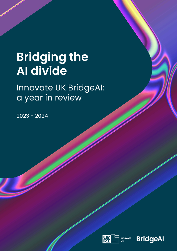 Digital Catapult：2023-2024年度Innovate UK的BridgeAl计划回顾报告：负责任AI在英国的推广与实施（英文版）