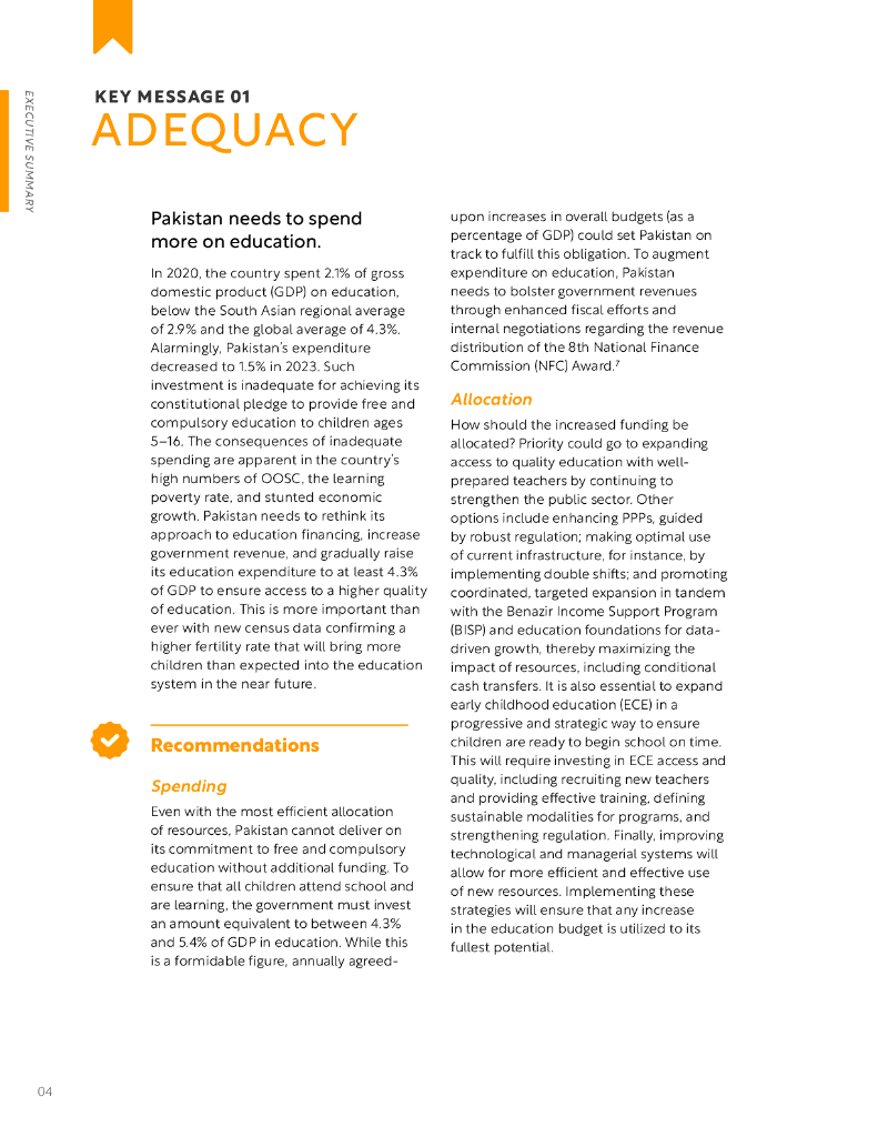 世界银行：2024年花得更好，花得更多：如何让教育支出对巴基斯坦儿童有意义报告（英文版）_第8页
