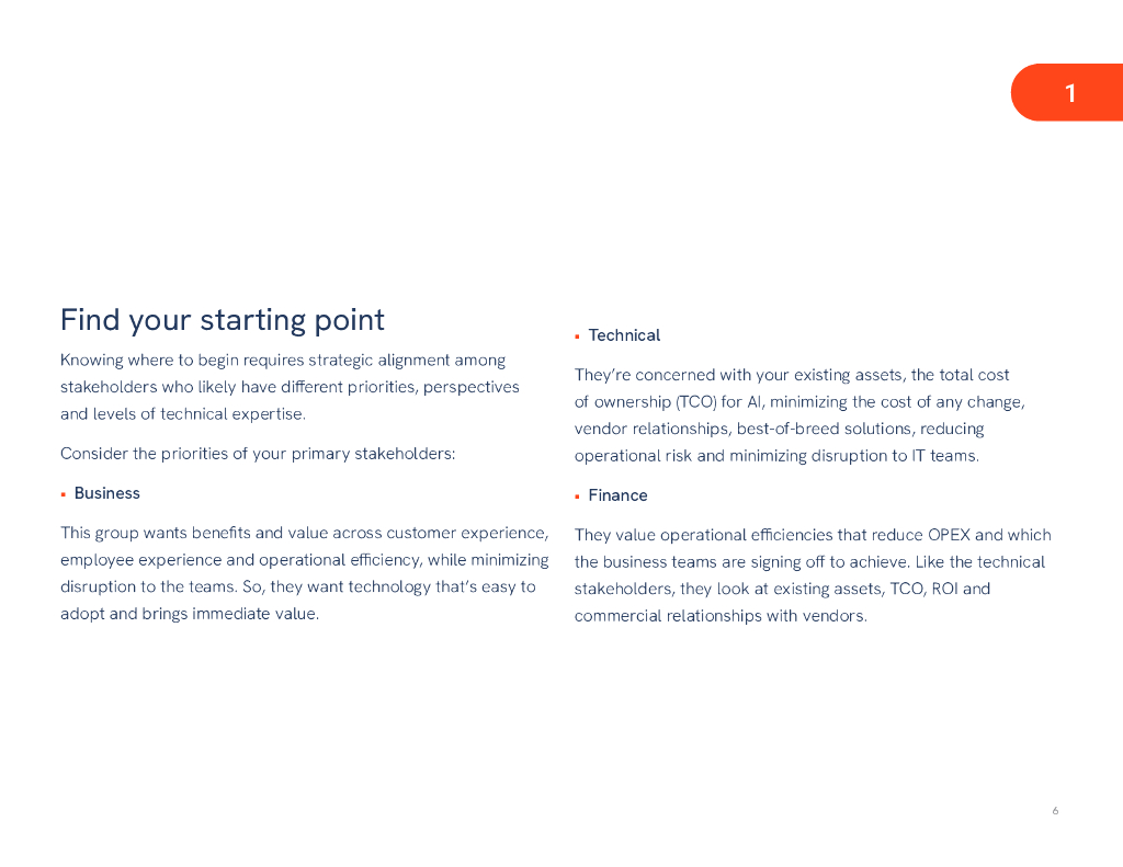 GENESYS：2024年如何构建人工智能业务案例报告（英文版）_第6页
