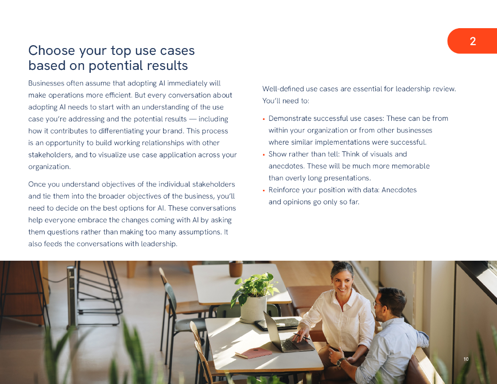 GENESYS：2024年如何构建人工智能业务案例报告（英文版）_第10页