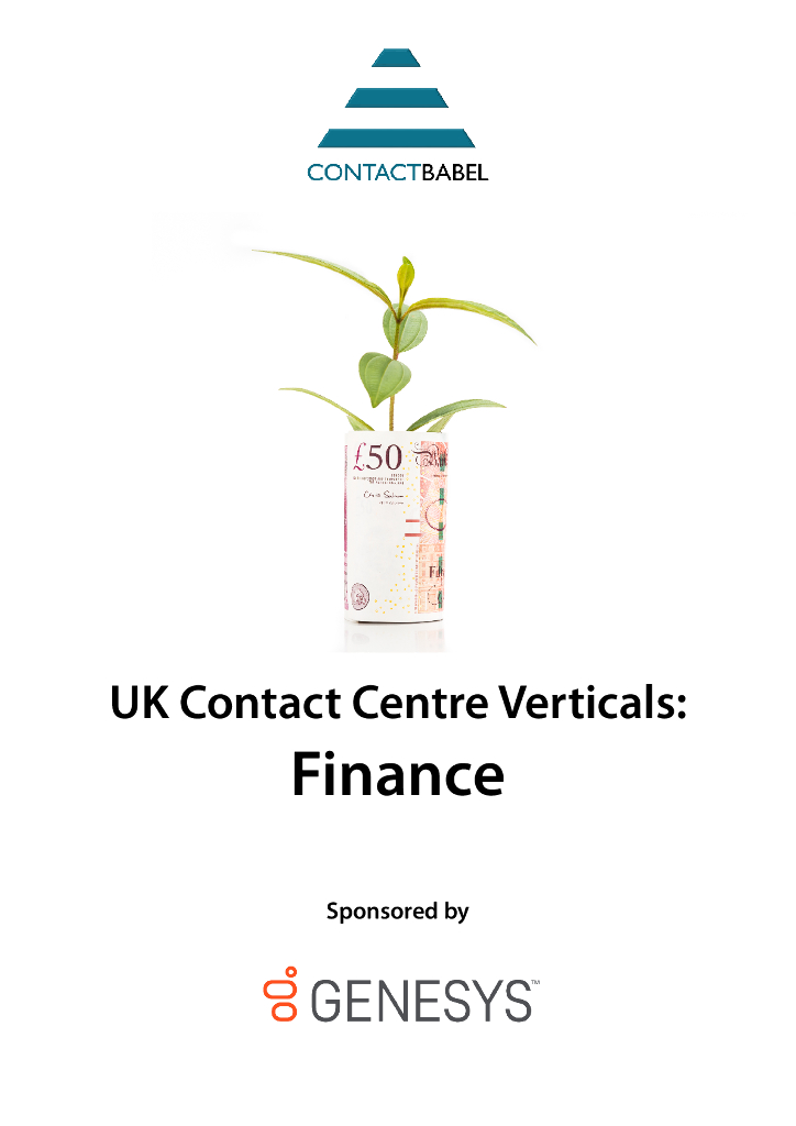 GENESYS：2024年英国联络中心垂直市场报告：金融（英文版）