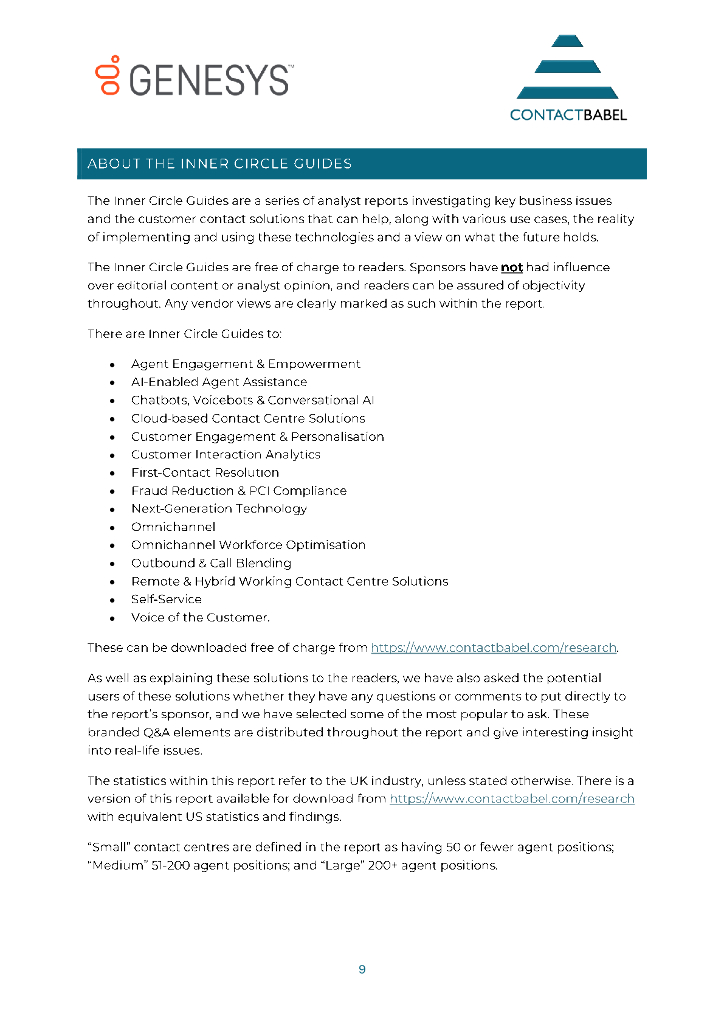 GENESYS：2024年联系Babel：人工智能自助服务核心圈指南报告（英文版）_第9页