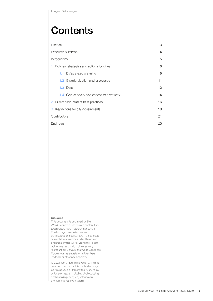 世界经济论坛：2024年扩大电动汽车充电基础设施投资规模：城市政策路线图白皮书（英文版）_第2页