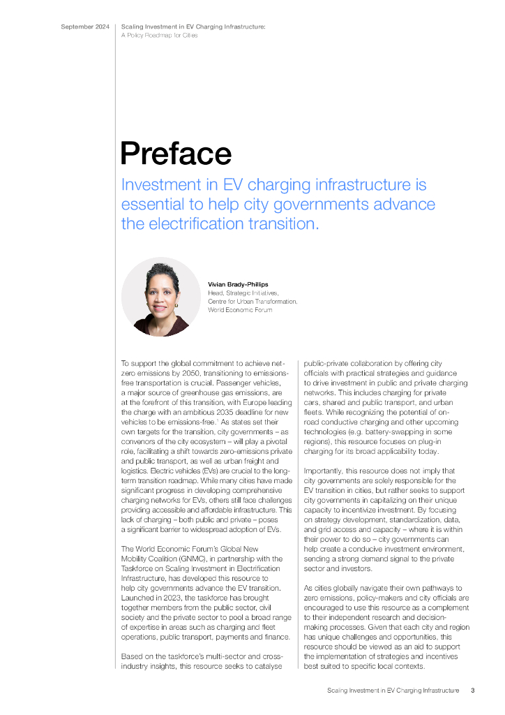 世界经济论坛：2024年扩大电动汽车充电基础设施投资规模：城市政策路线图白皮书（英文版）_第3页