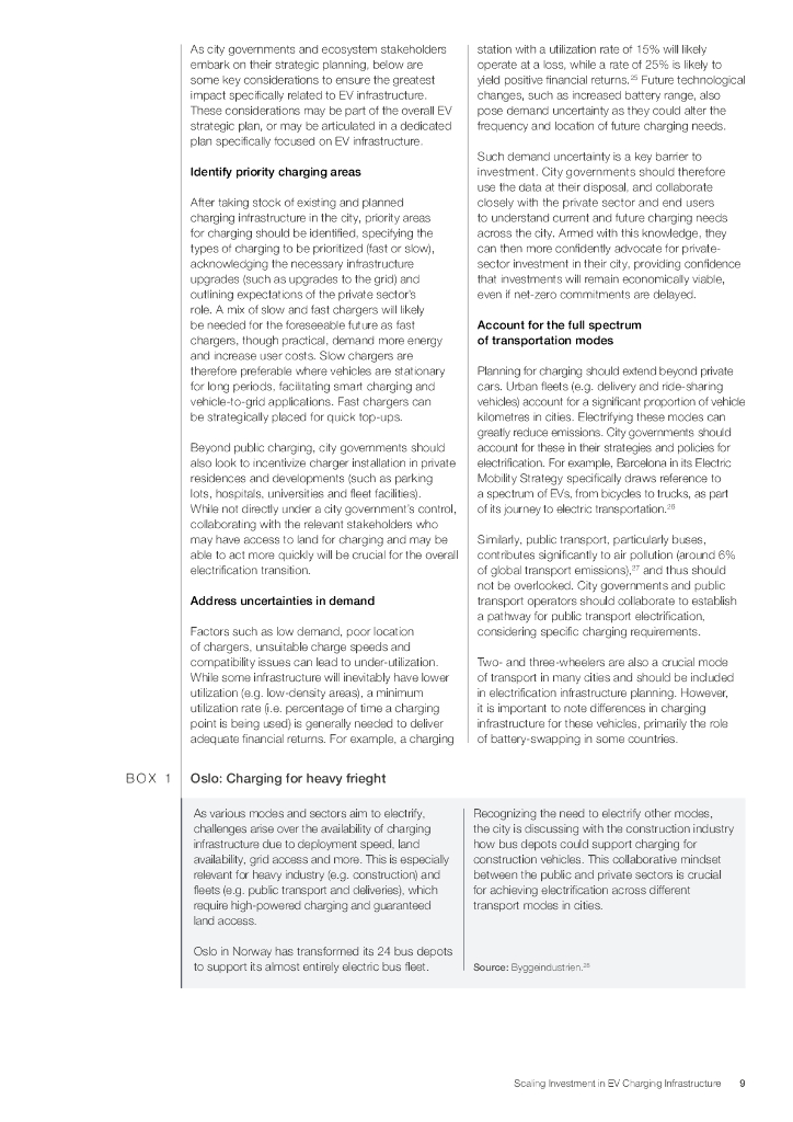 世界经济论坛：2024年扩大电动汽车充电基础设施投资规模：城市政策路线图白皮书（英文版）_第9页