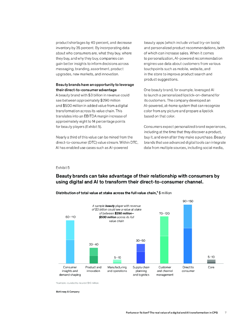 麦肯锡：2024年财富还是虚构？CPG数字化和人工智能转型的真正价值报告（英文版）_第7页