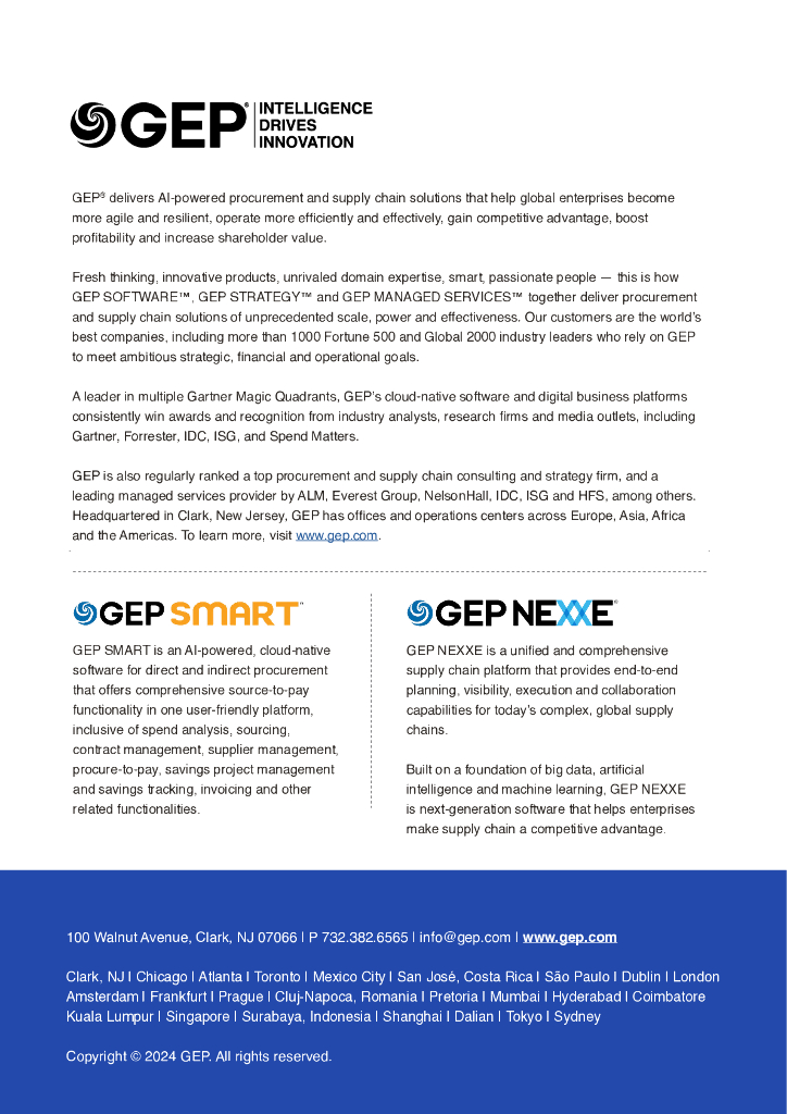 GEP：2024年自主人工智能代理是采购和供应链运营的未来报告（英文版）_第10页