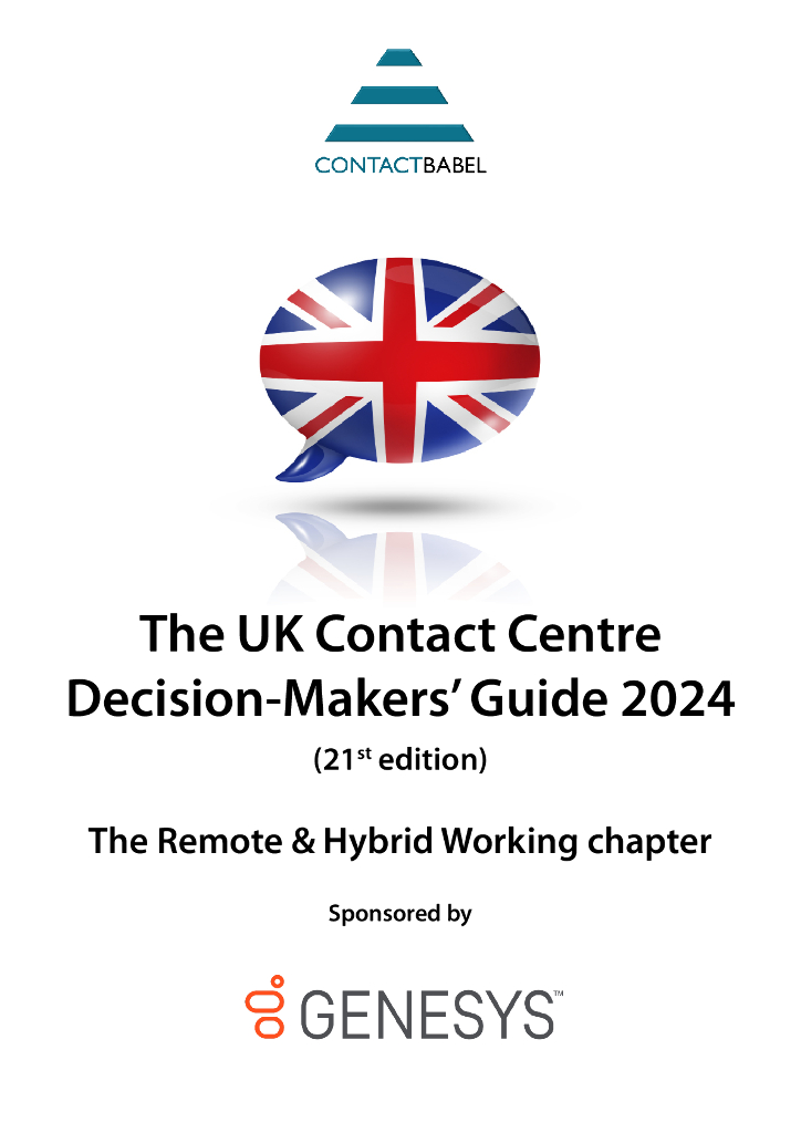 GENESYS：2024年英国联络中心决策者指南报告（第21版）