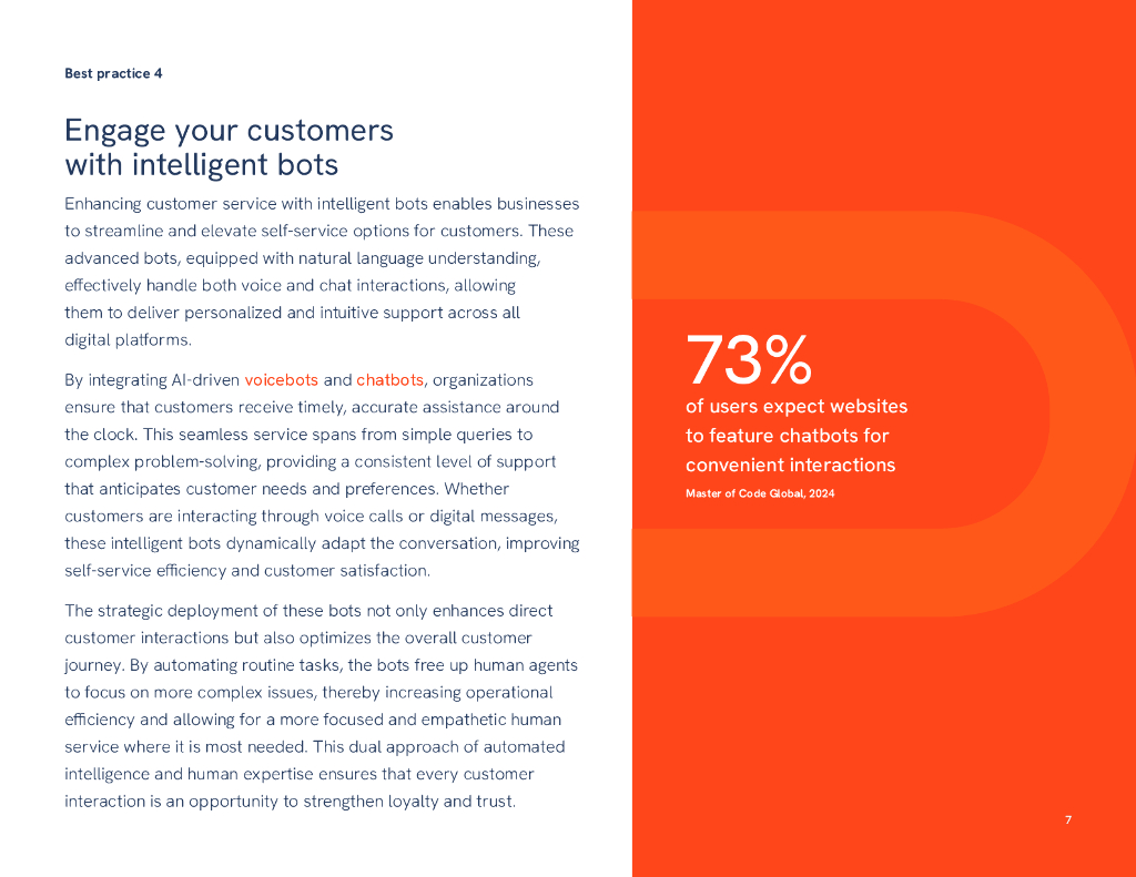 GENESYS：2024年利用人工智能建立客户忠诚度的七个最佳实践报告（英文版）_第7页