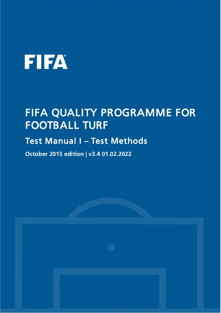国际足联（FIFA）：2015年国际足联草坪足球测试手册质量计划报告（英文版）