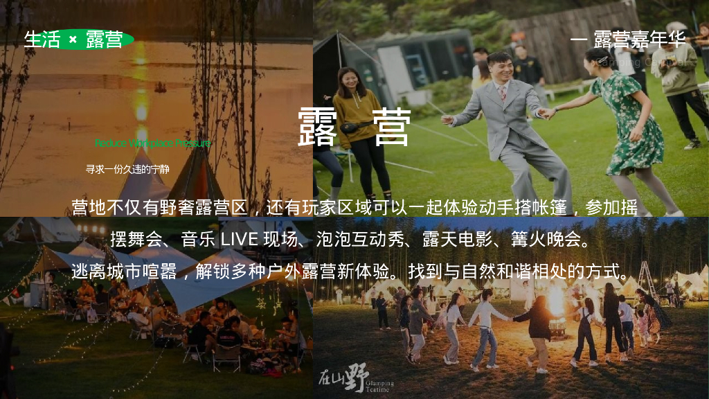 景区春季露营“春日营地 一起趣野”活动策划方案_第9页
