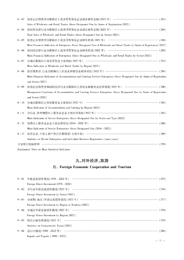 2023年杭州统计年鉴_第9页