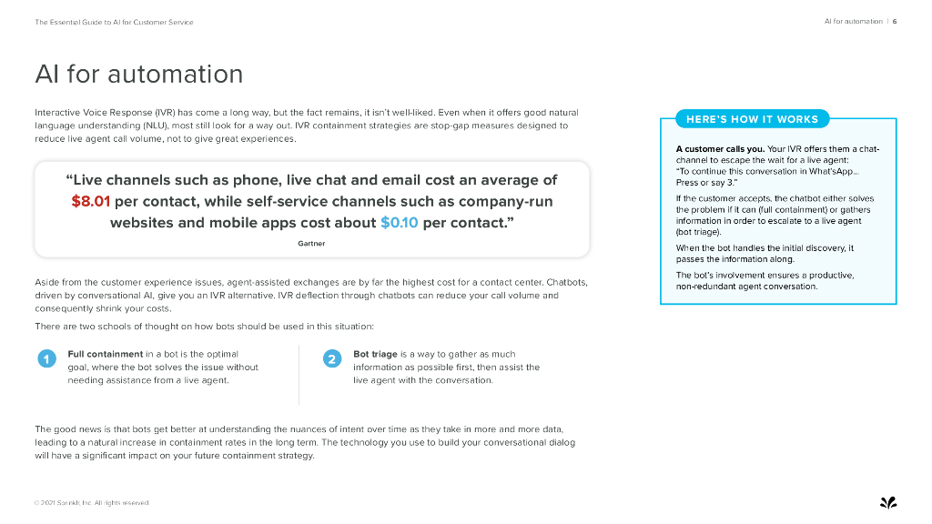 Sprinklr：2021年人工智能客户服务基本指南报告（英文版）_第6页
