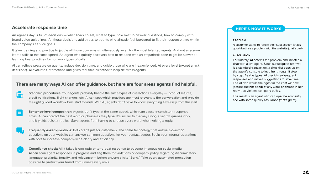 Sprinklr：2021年人工智能客户服务基本指南报告（英文版）_第10页