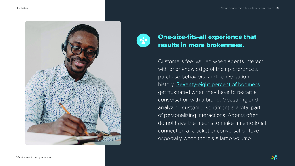 Sprinklr：2022年客户体验被破坏了-了解如何使用人工智能和自动化来弥补CX差距报告（英文版）_第10页