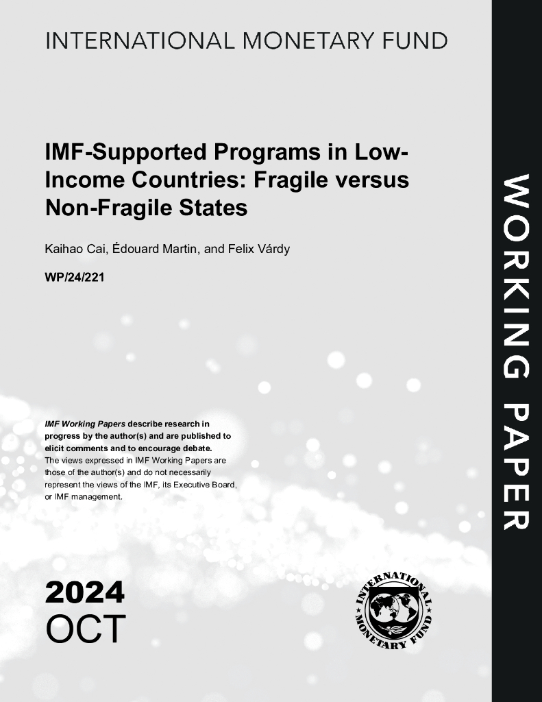国际货币基金组织：支持的低收入国家项目：脆弱国家与非脆弱国家（英文版）
