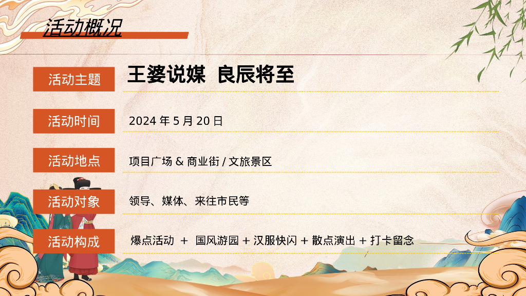 文旅景区520“王婆说媒-良辰将至“主题-新中式国风游园会活动策划方案_第8页