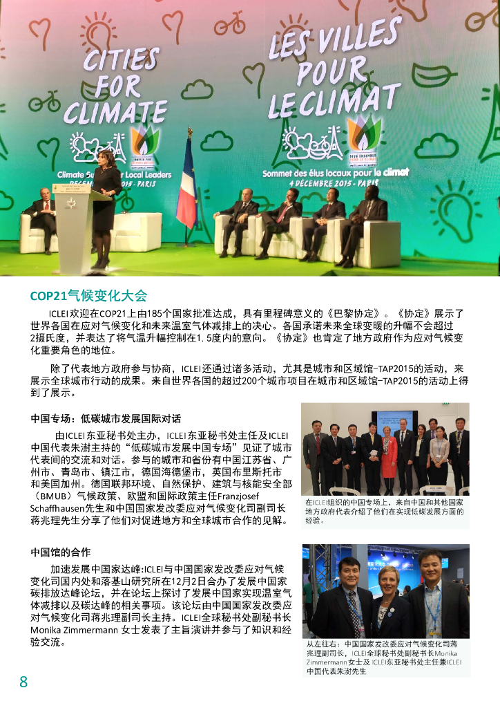 ICLEI：2015年度报告_第8页