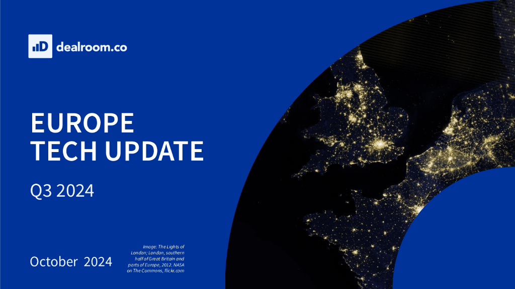 Dealroom：2024年第三季度欧洲技术更新报告（英文版）