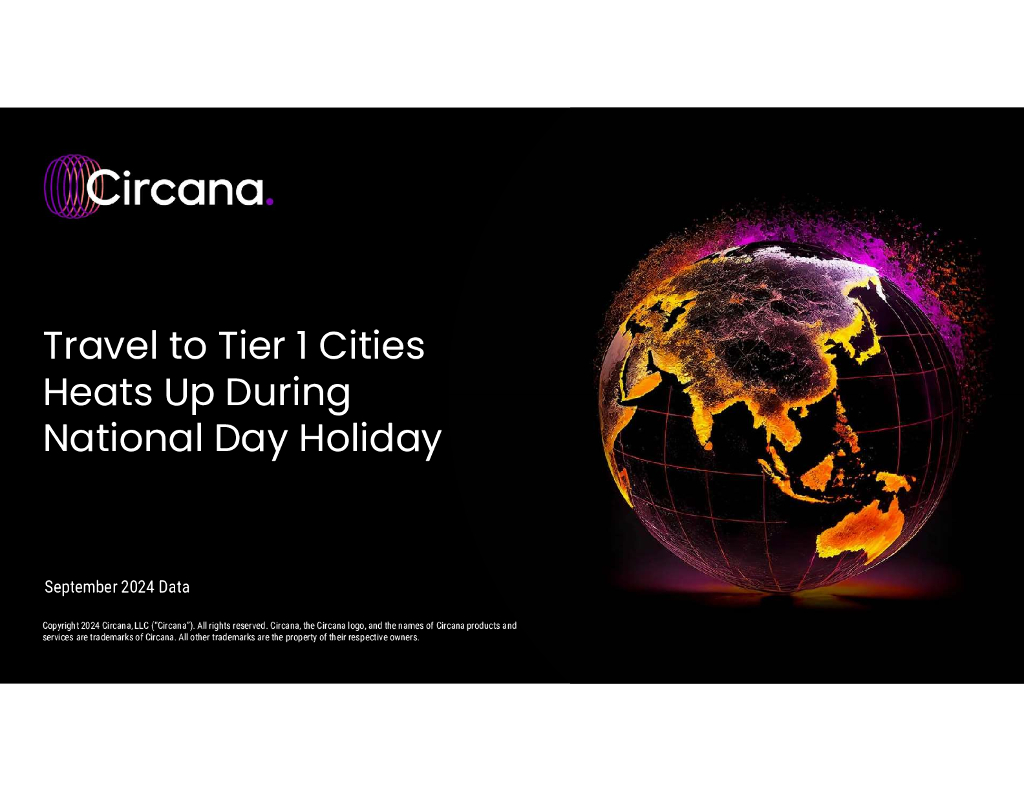 Circana：2024年国庆假期一级城市旅游升温报告（英文版）