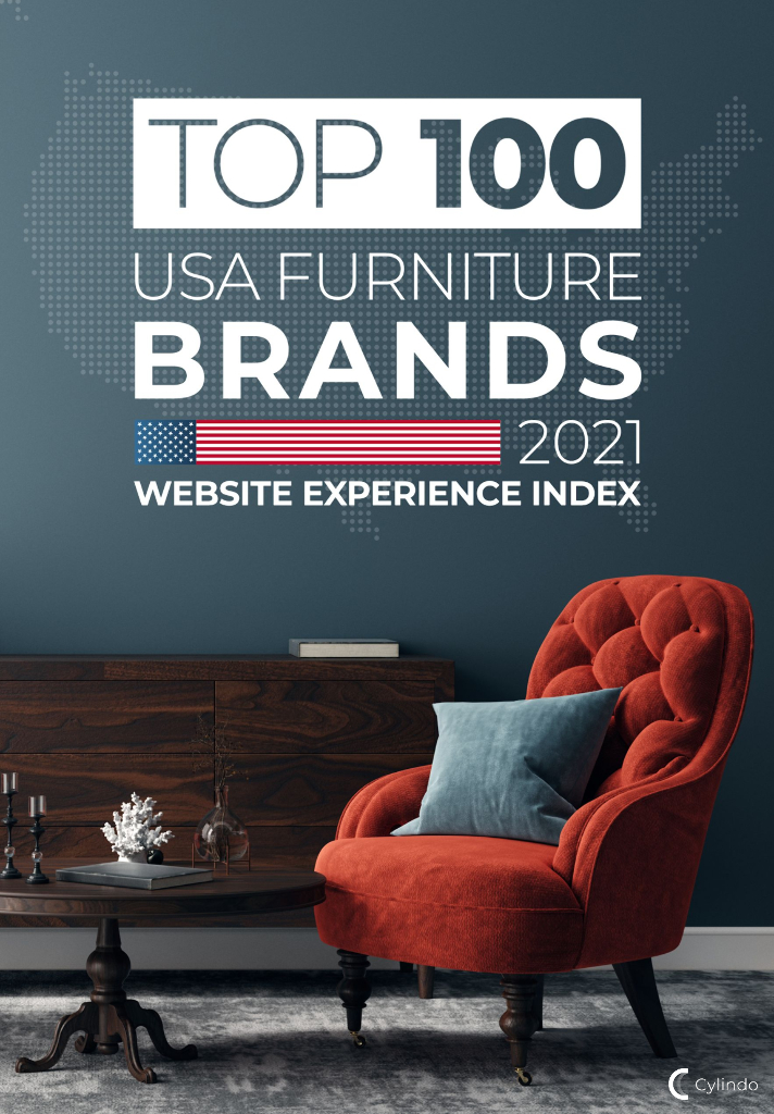 Cylindo：2021年美国家具品牌100强：网站体验指数报告（英文版）