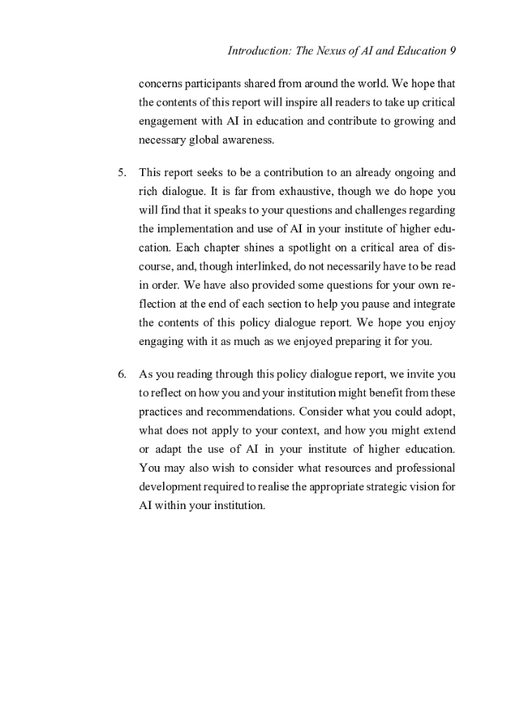 ICDE：2024年人工智能引领高等教育未来-ICDE 领导力峰会政策对话报告（英文版）_第10页