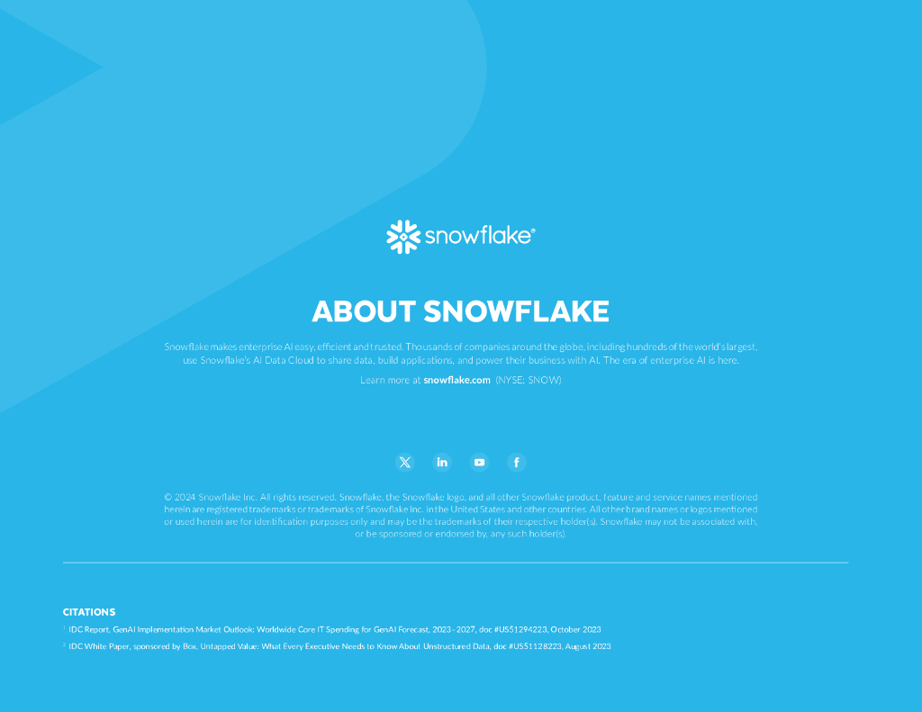 Snowflake：2024年生成式人工智能在制造业中的应用：你需要了解的四件事报告（英文版）_第9页