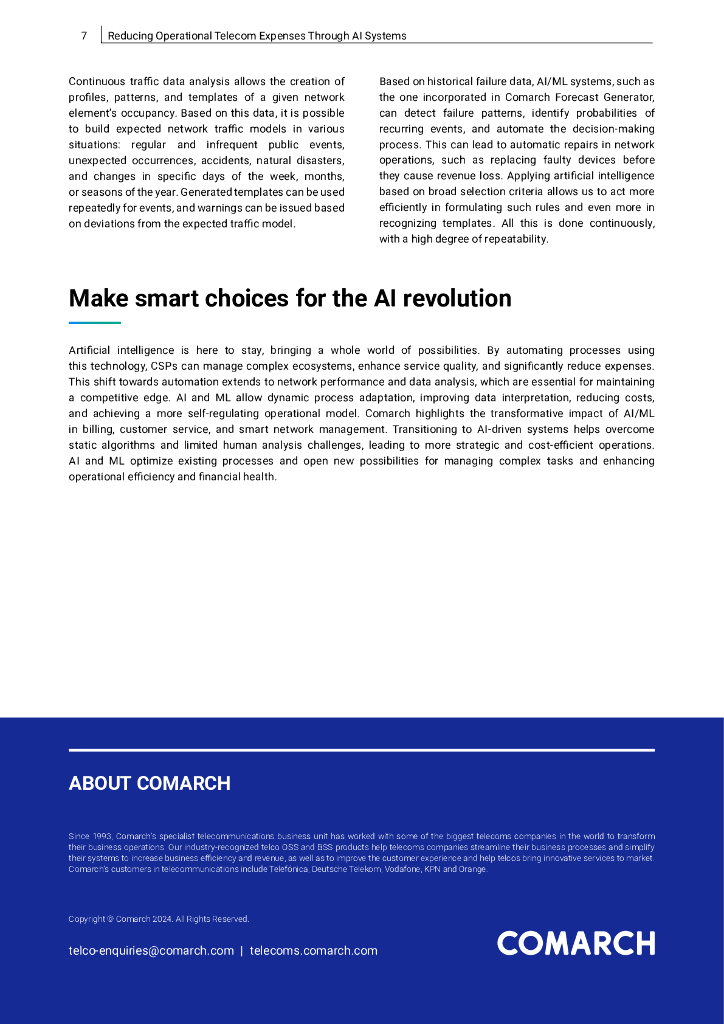 COMARCH：2024年通过人工智能系统减少运营费用白皮书（英文版）_第7页