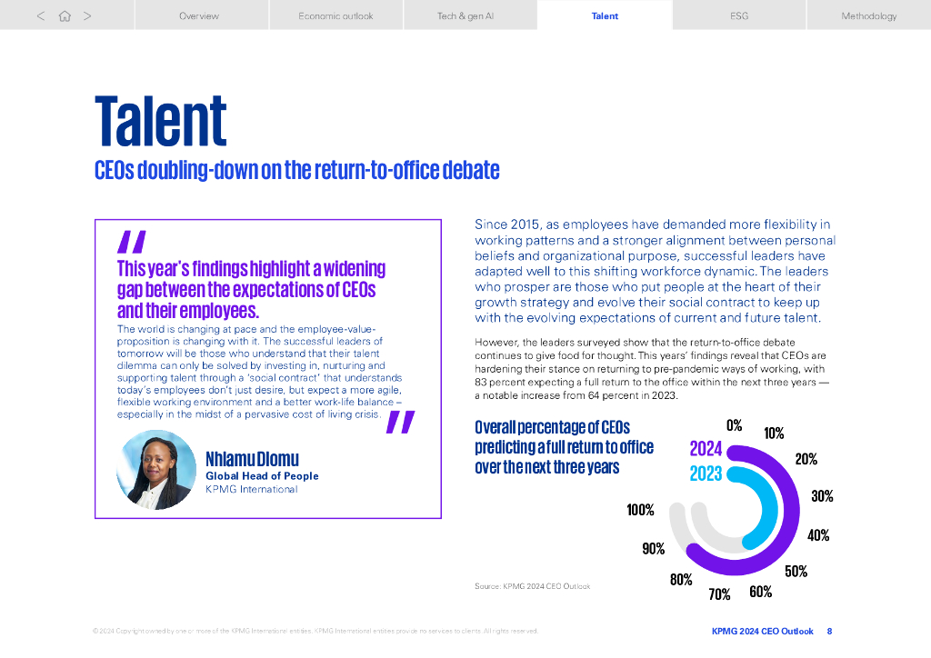 毕马威：2024年全球首席执行官展望报告-看好人工智能，驾驭全球变局（英文版）_第8页