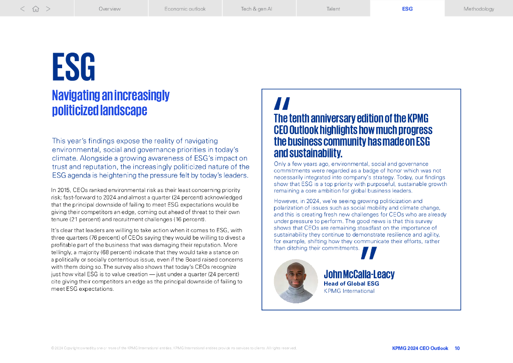 毕马威：2024年全球首席执行官展望报告-看好人工智能，驾驭全球变局（英文版）_第10页