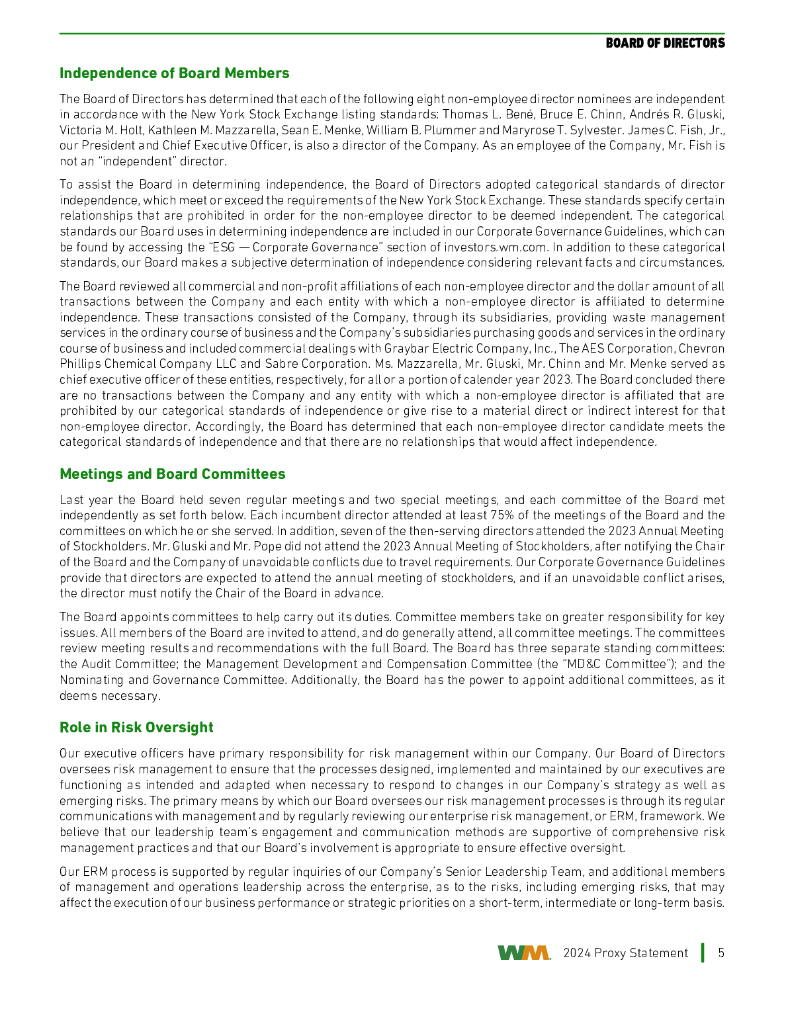 美国废物管理公司（WM）：2023年年度报告（英文版）_第9页