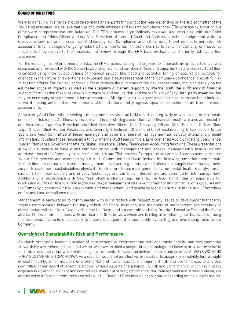美国废物管理公司（WM）：2023年年度报告（英文版）_第10页
