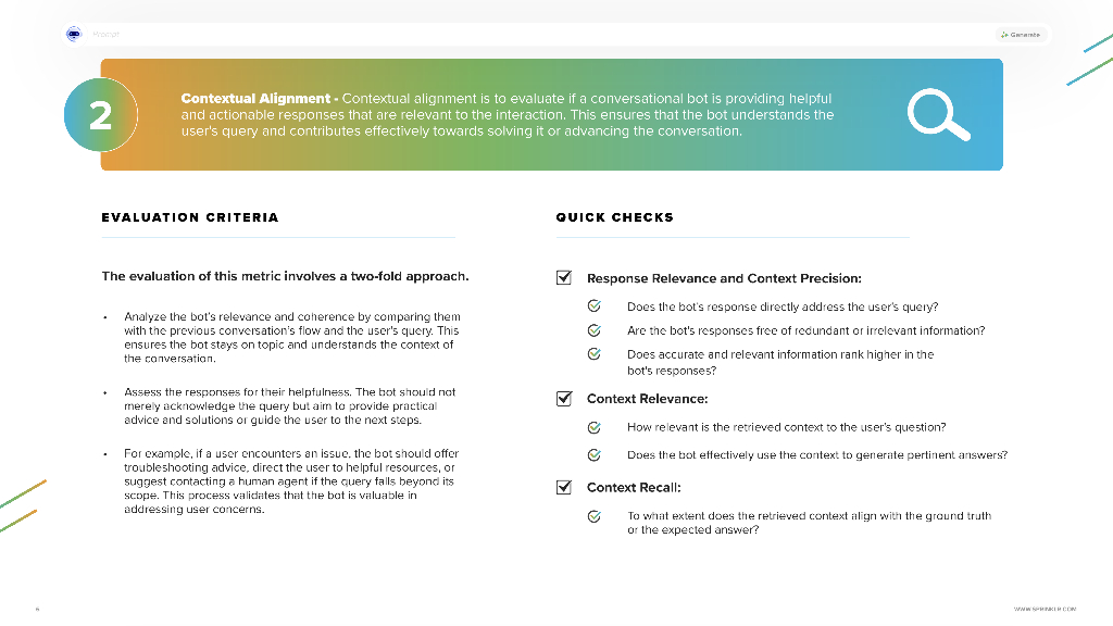 Sprinklr：2023年如何评估人工智能驱动的生成机器人报告（英文版）_第6页