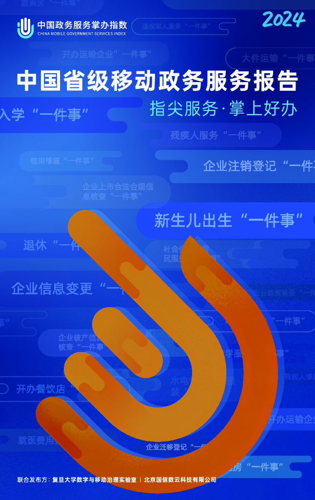 复旦大学：2024年中国省级移动政务服务报告