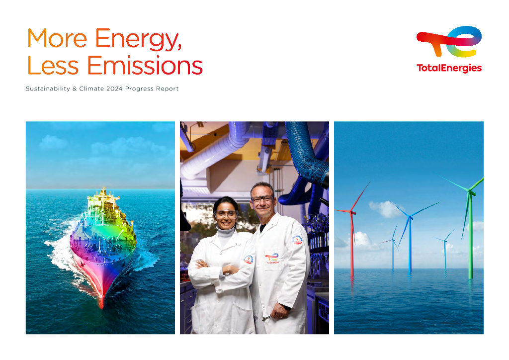 道达尔能源公司TOTALENERGIES：2024年可持续发展与气候进展报告（英文版）