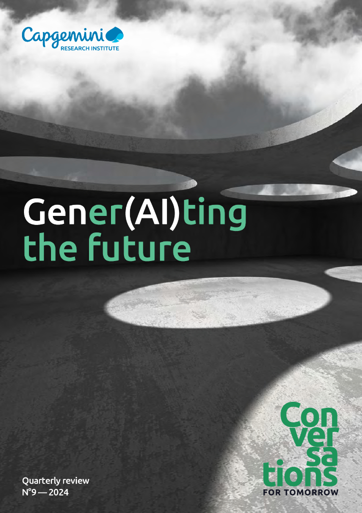 凯捷Capgemini：2024年生成式人工智能（GenAI）塑造未来-季度报告（英文版）