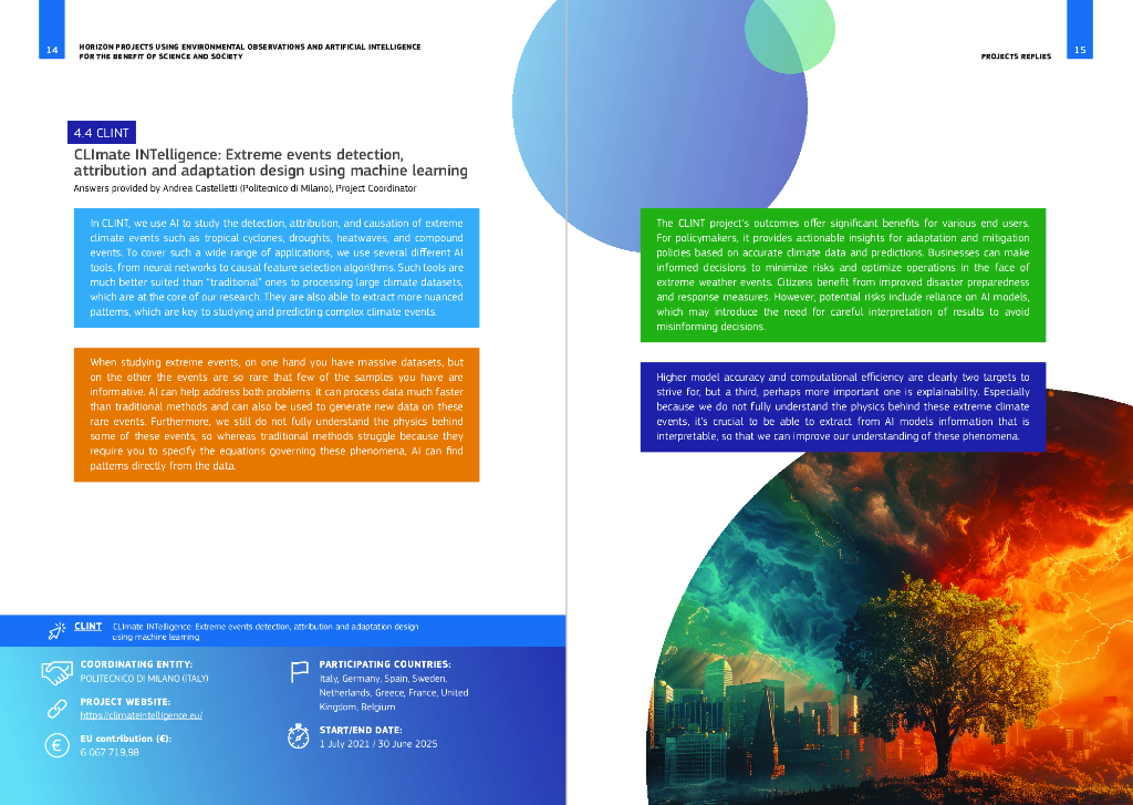 欧盟：2024年“地平线欧洲”战略计划报告：“环境监测与人工智能”融合模式助力科学和社会发展（英文版）_第10页