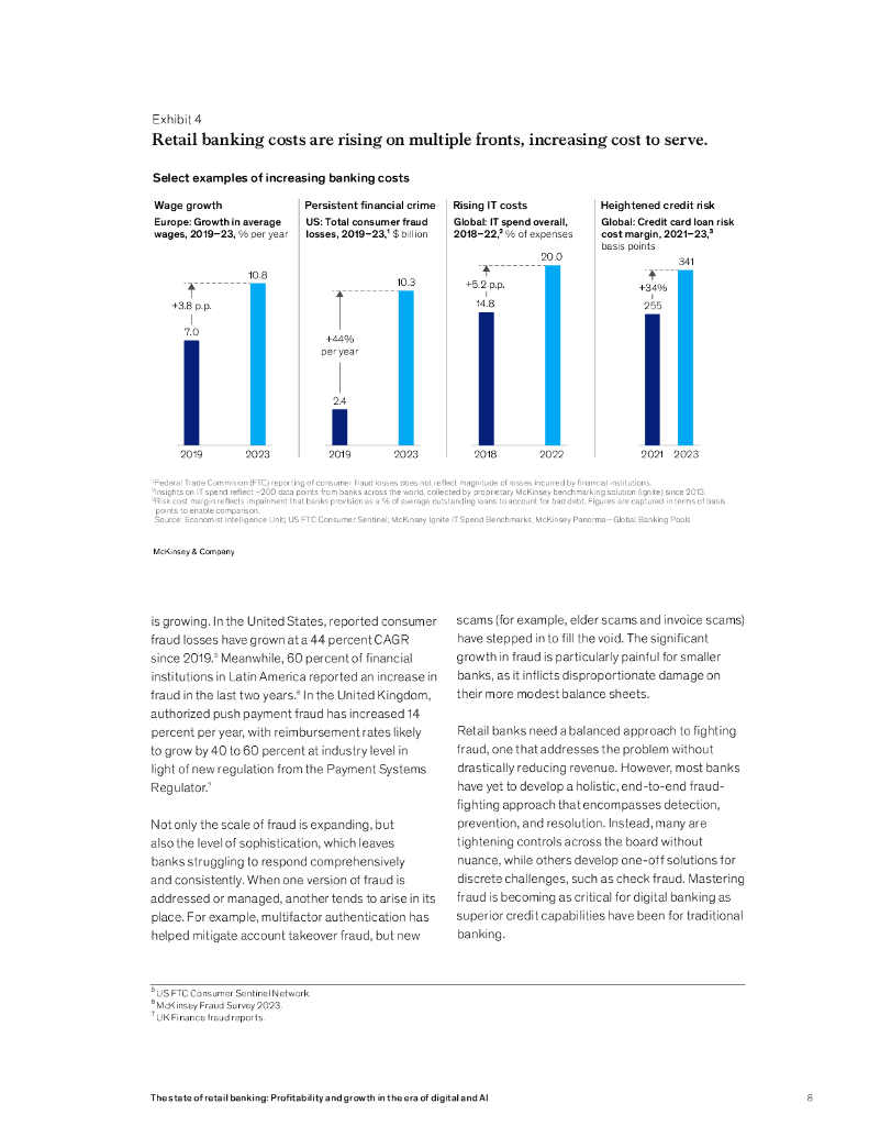 麦肯锡：2024年零售银行现状报告：数字化和人工智能时代的盈利能力与增长（英文版）_第9页