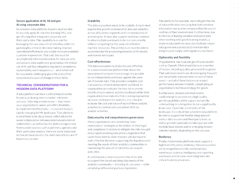 Snowflake & Duck Creek ：2024年保险数据和人工智能趋势报告（英文版）_第9页