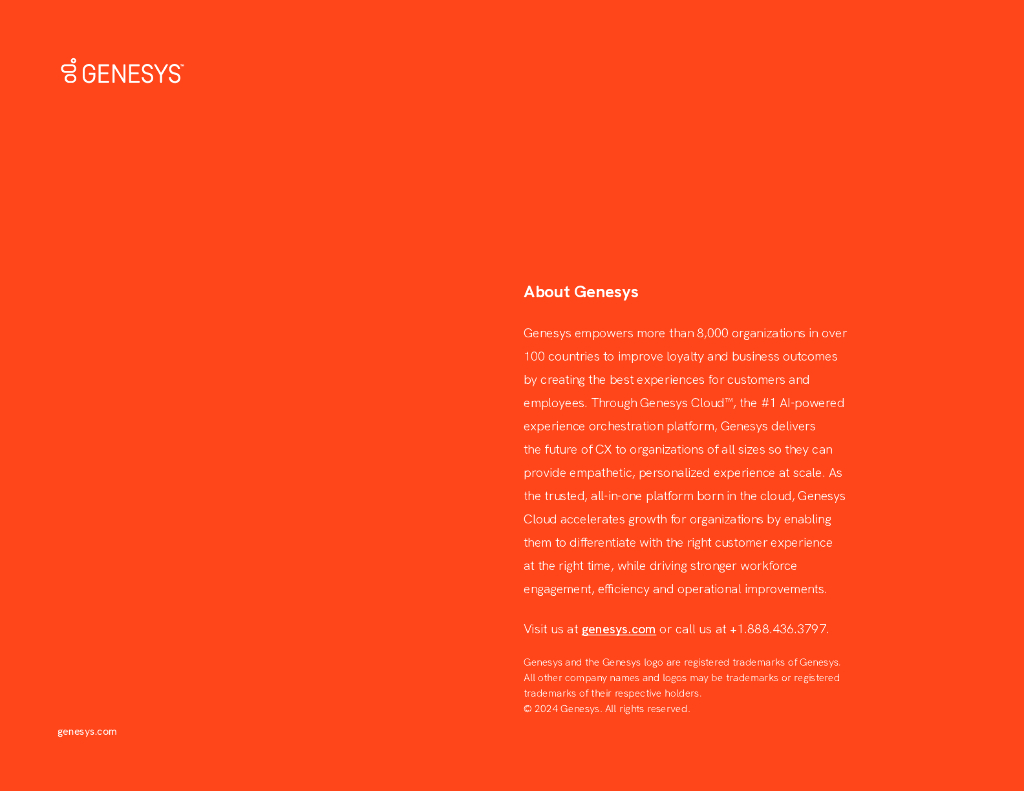 Talkdesk：2024年为什么公司选择Genesys Cloud进行人工智能和自动化报告（英文版）_第9页