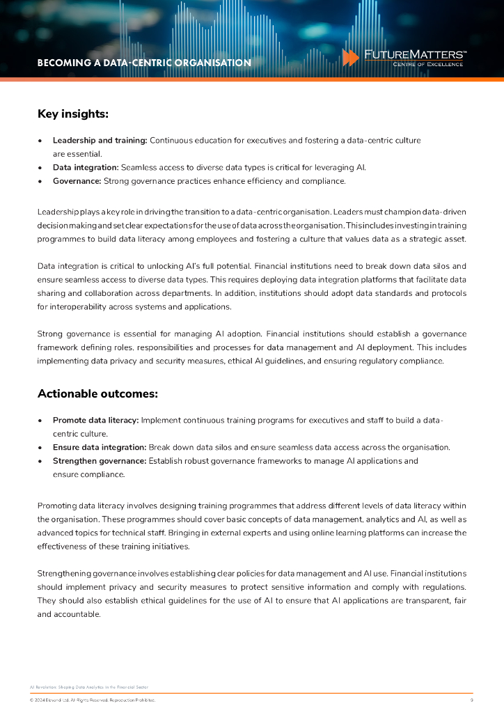 Future Matters：2024年人工智能革命：塑造金融领域的数据分析报告（英文版）_第9页