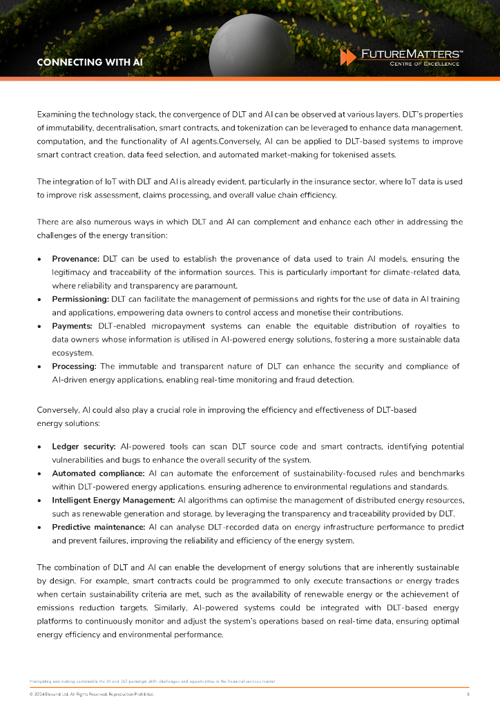 Future Matters：2024年引领人工智能和 DLT 范式转变并使之可持续发展报告（英文版）_第9页